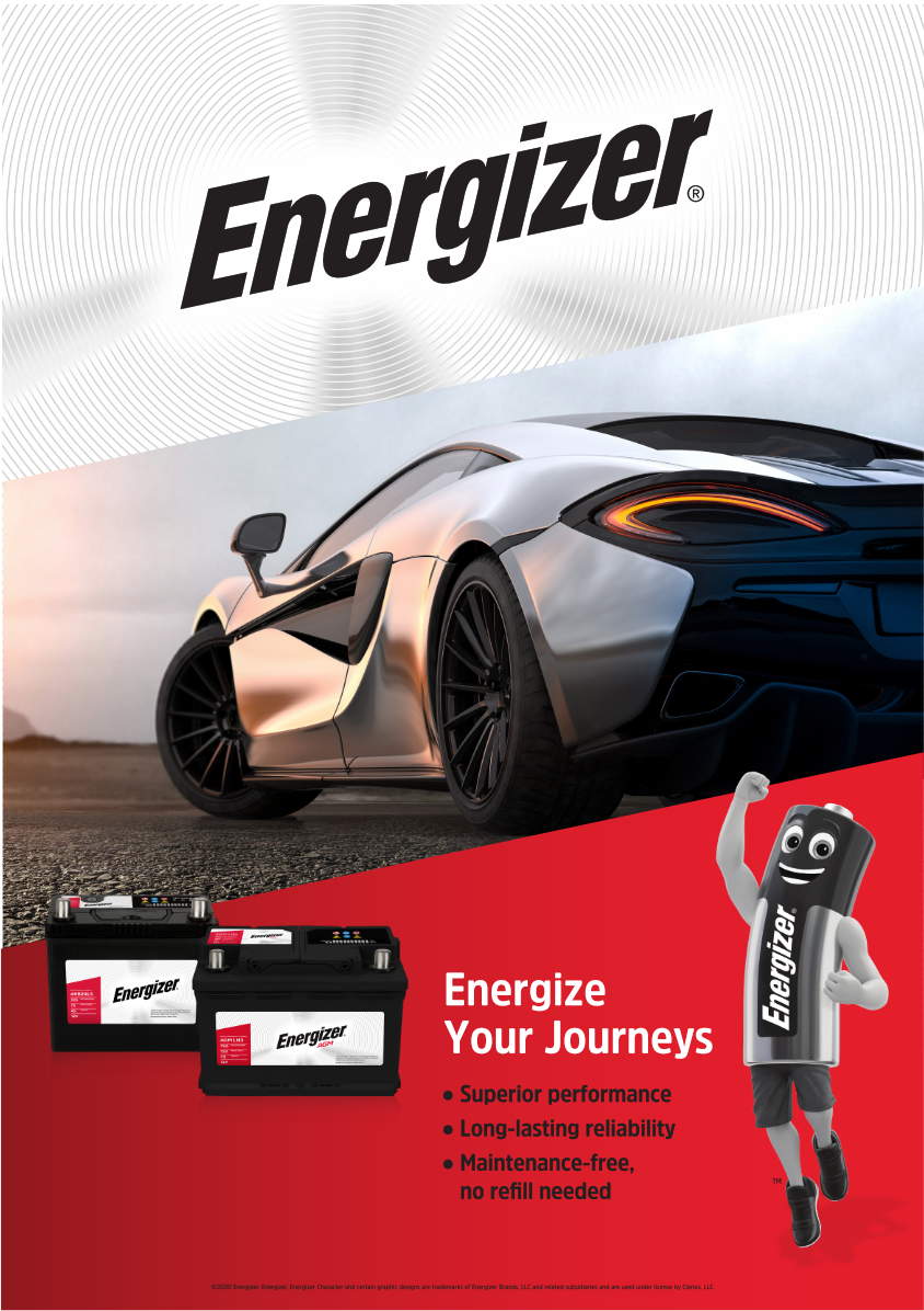 energizer car battery poster